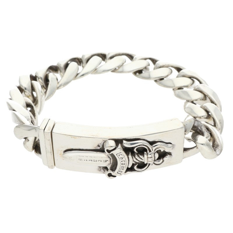 Chrome Hearts ID DAGGER Classic Link Bracelet Size ONE SIZE