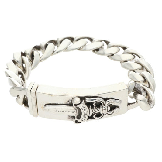 Chrome Hearts ID DAGGER Classic Link Bracelet Size ONE SIZE