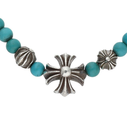 Chrome Hearts 4mm BEAD Turquoise Bead Bracelet Size ONE SIZE