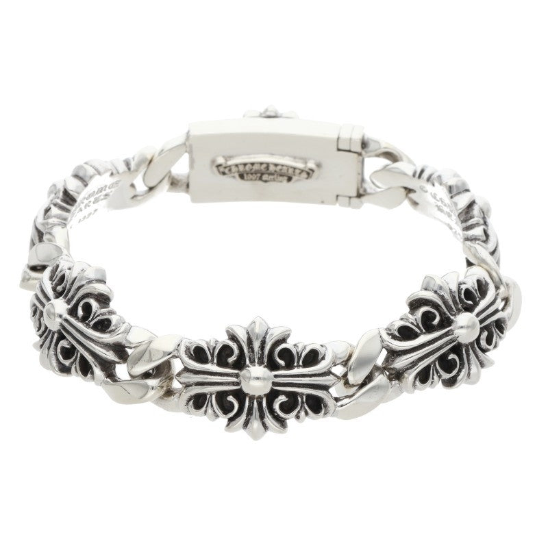 Chrome Hearts KEEPER LINK Silver Bracelet Size ONE SIZE