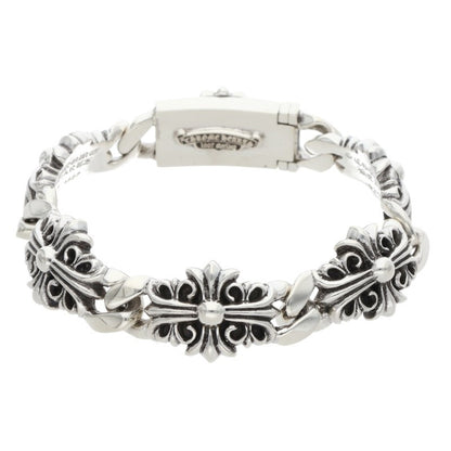 Chrome Hearts KEEPER LINK Silver Bracelet Size ONE SIZE