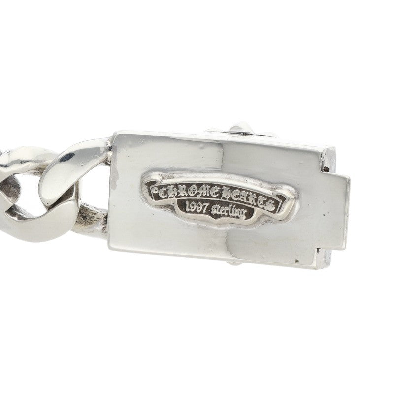 Chrome Hearts KEEPER LINK Silver Bracelet Size ONE SIZE
