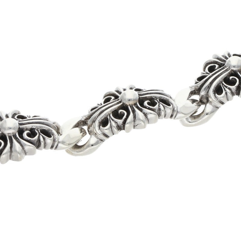 Chrome Hearts KEEPER LINK Silver Bracelet Size ONE SIZE