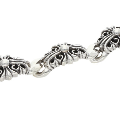 Chrome Hearts KEEPER LINK Silver Bracelet Size ONE SIZE
