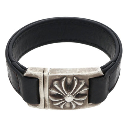 Chrome Hearts HARNESS CLASP Leather Bracelet Size ONE SIZE