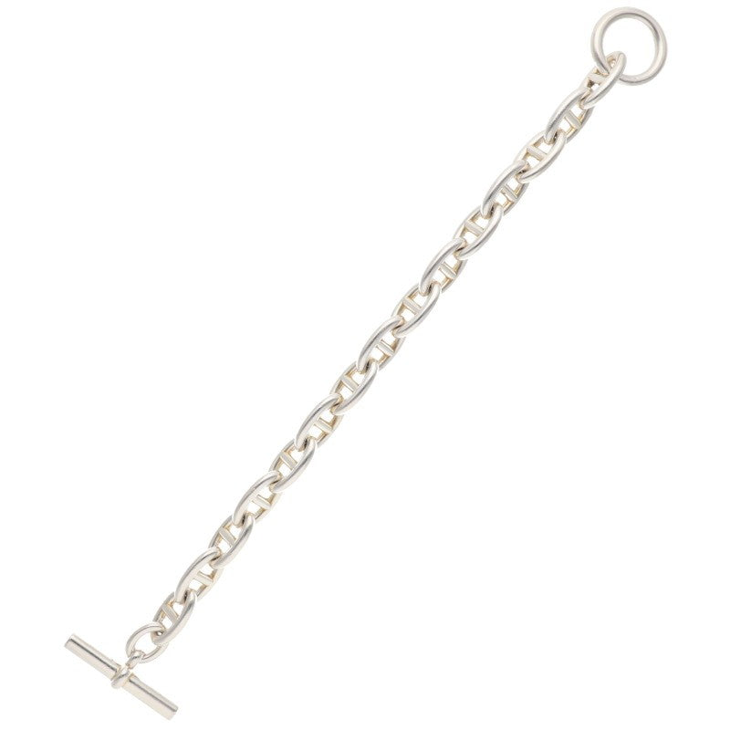 HERMES Chaine d'Ancre GM Silver Bracelet Size ONE SIZE