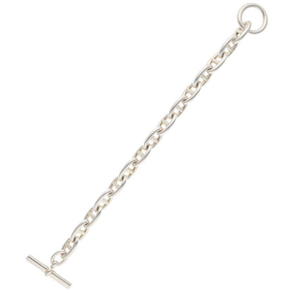 HERMES Chaine d'Ancre GM Silver Bracelet Size ONE SIZE