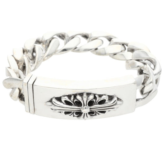 Chrome Hearts ID FLORAL CRS Silver Bracelet Size ONE SIZE