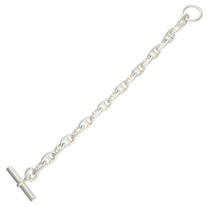 HERMES Chaine d'Ancre MM Silver Bracelet Size ONE SIZE