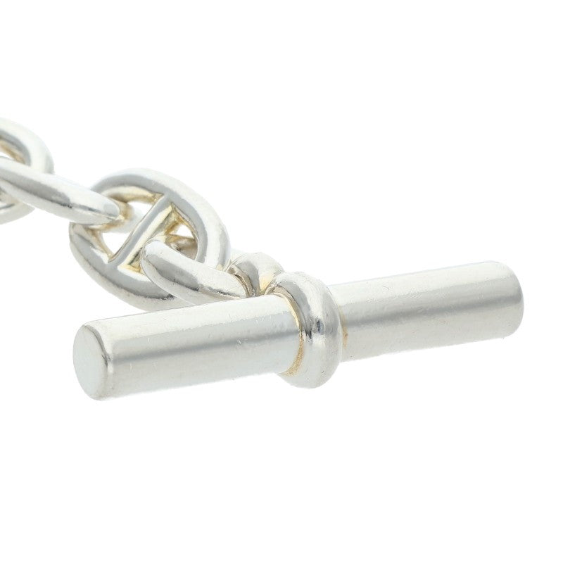 HERMES Chaine d'Ancre MM Silver Bracelet Size ONE SIZE