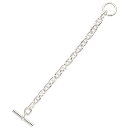 HERMES Chaine d'Ancre MM Silver Bracelet Size ONE SIZE