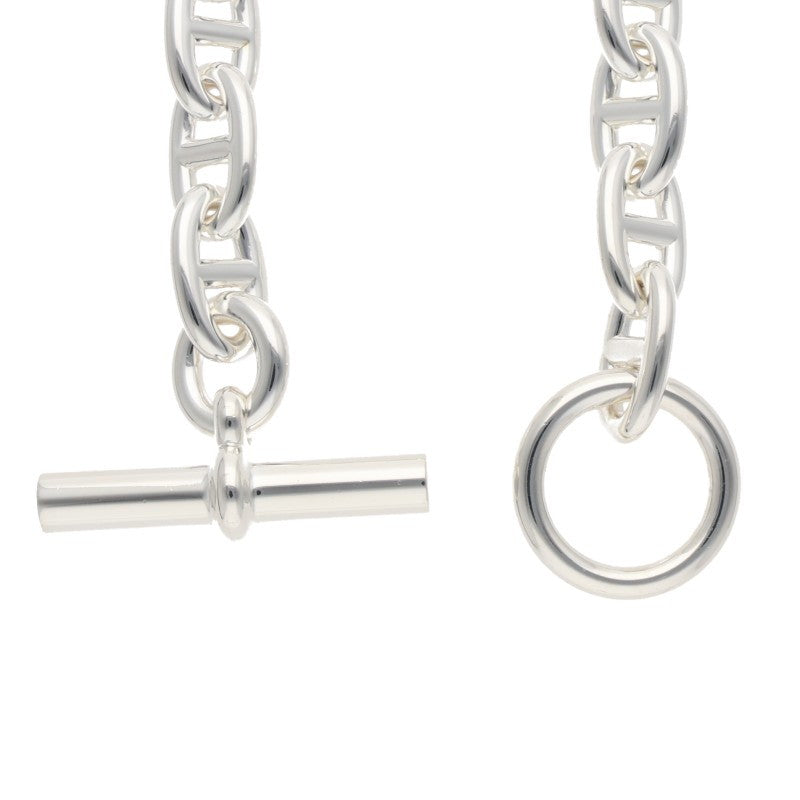 HERMES Chaine d'Ancre MM Silver Bracelet Size ONE SIZE