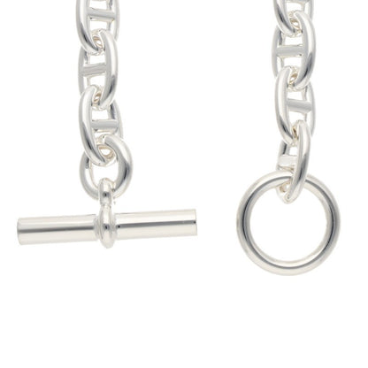 HERMES Chaine d'Ancre MM Silver Bracelet Size ONE SIZE