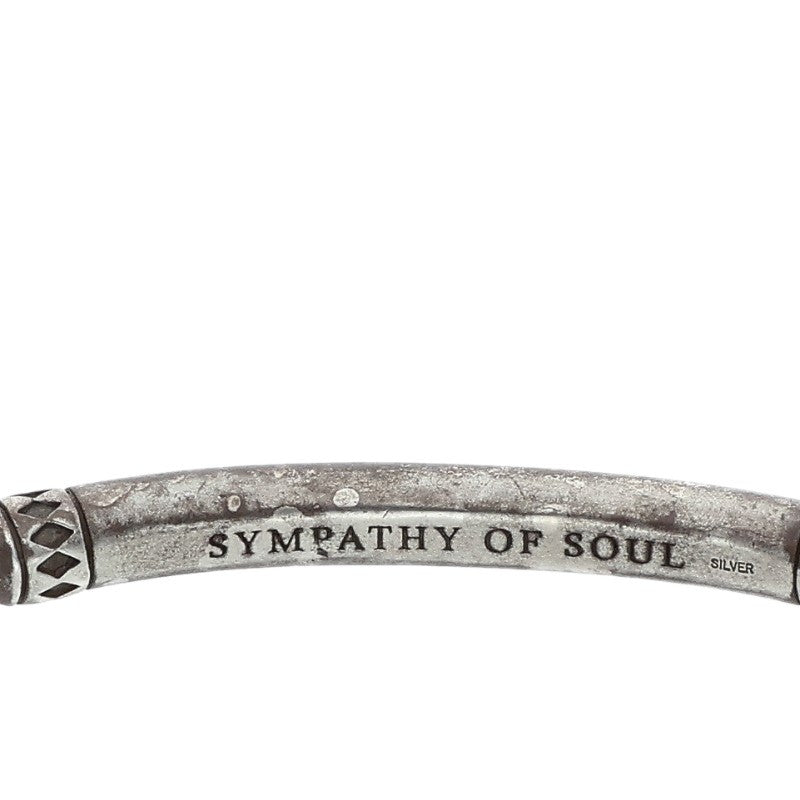 Sympathy of Soul Cutting Silver Bangle Belt Size ONE SIZE