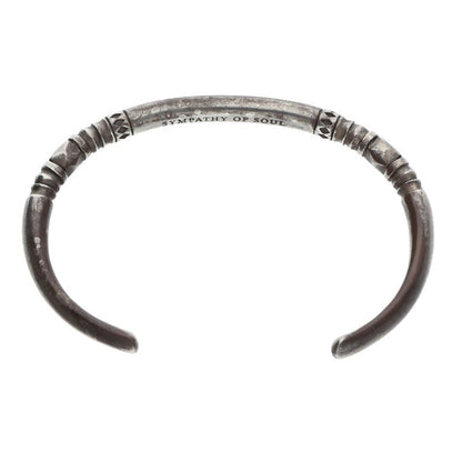 Sympathy of Soul Cutting Silver Bangle Belt Size ONE SIZE