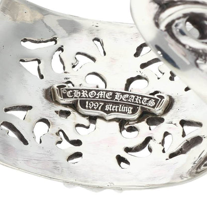 Chrome Hearts FLRL CRS CUFF Floral Cross Wide Size ONE SIZE