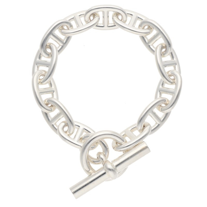 HERMES Chaine d'Ancre TGM Silver Bracelet Size ONE SIZE