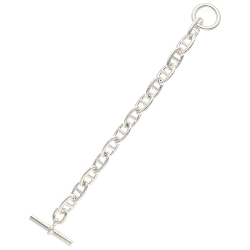 HERMES Chaine d'Ancre TGM Silver Bracelet Size ONE SIZE