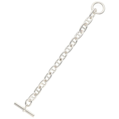HERMES Chaine d'Ancre TGM Silver Bracelet Size ONE SIZE