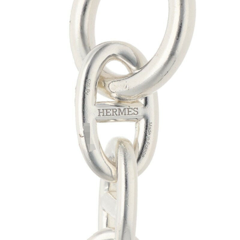 HERMES Chaine d'Ancre TGM Silver Bracelet Size ONE SIZE