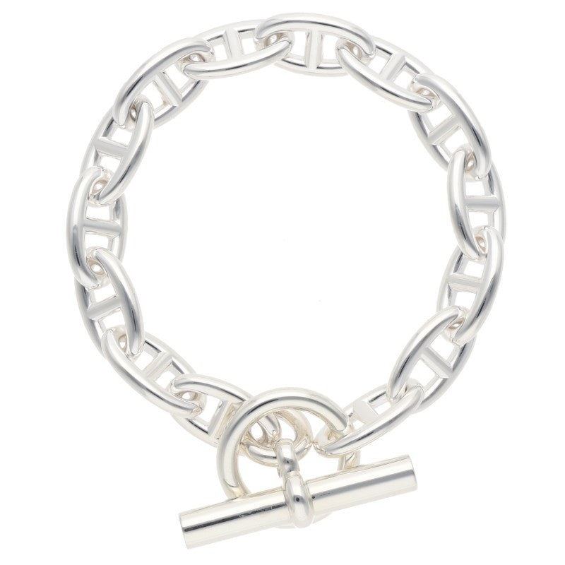 HERMES Chaine d'Ancre GM Silver Bracelet Size ONE SIZE