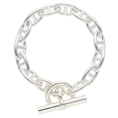 HERMES Chaine d'Ancre GM Silver Bracelet Size ONE SIZE