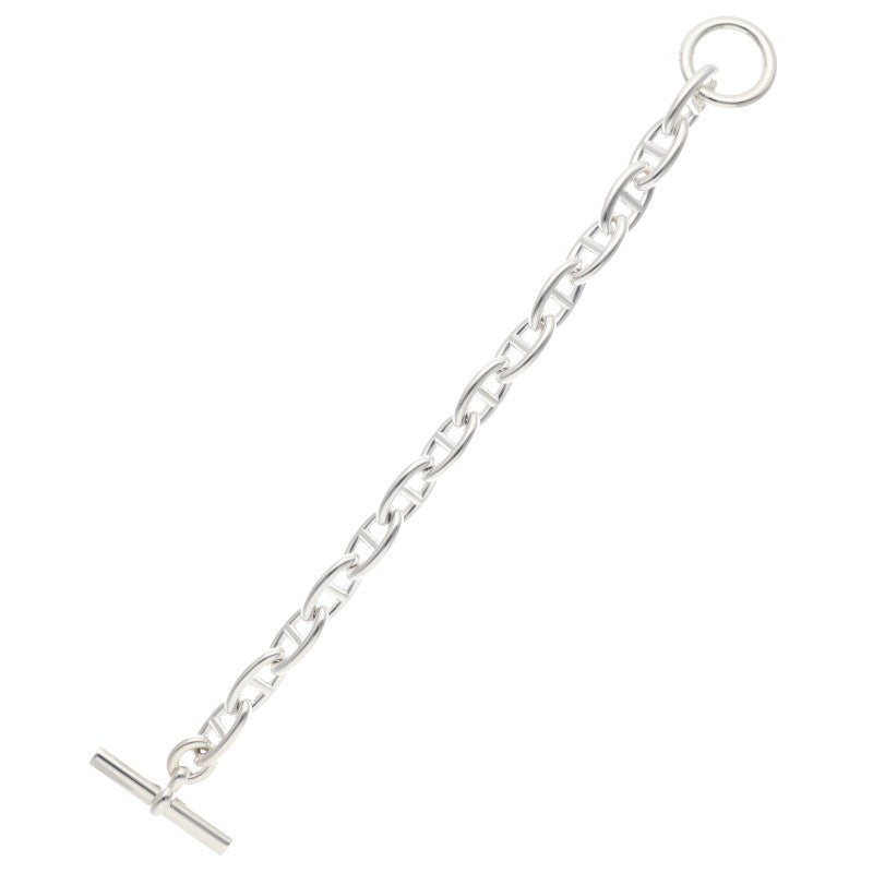 HERMES Chaine d'Ancre GM Silver Bracelet Size ONE SIZE