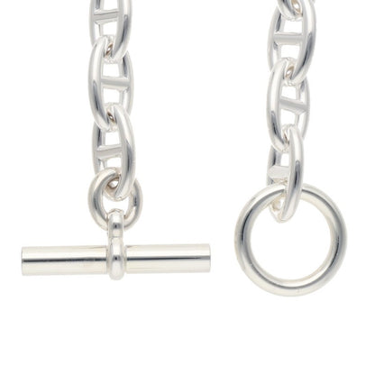 HERMES Chaine d'Ancre GM Silver Bracelet Size ONE SIZE