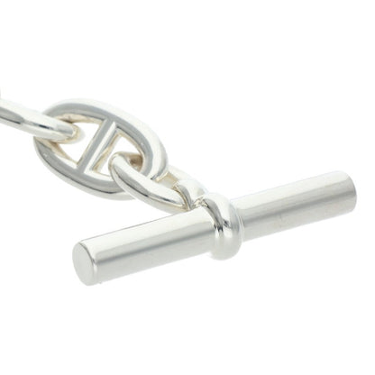 HERMES Chaine d'Ancre TGM Silver Bracelet 925 Size ONE SIZE