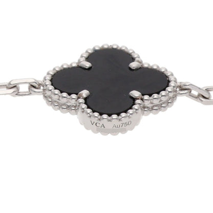 VANCLEEF & ARPELS Vintage Alhambra 18K WG 5P Size ONE SIZE