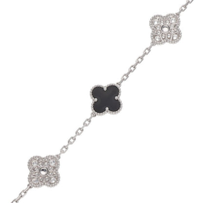 VANCLEEF & ARPELS Vintage Alhambra 18K WG 5P Size ONE SIZE