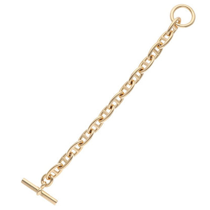 HERMES Chaine d'Ancre GM 18K YG Bracelet Size ONE SIZE