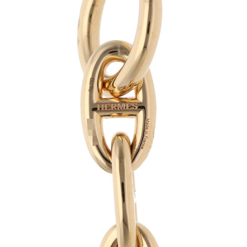HERMES Chaine d'Ancre GM 18K YG Bracelet Size ONE SIZE