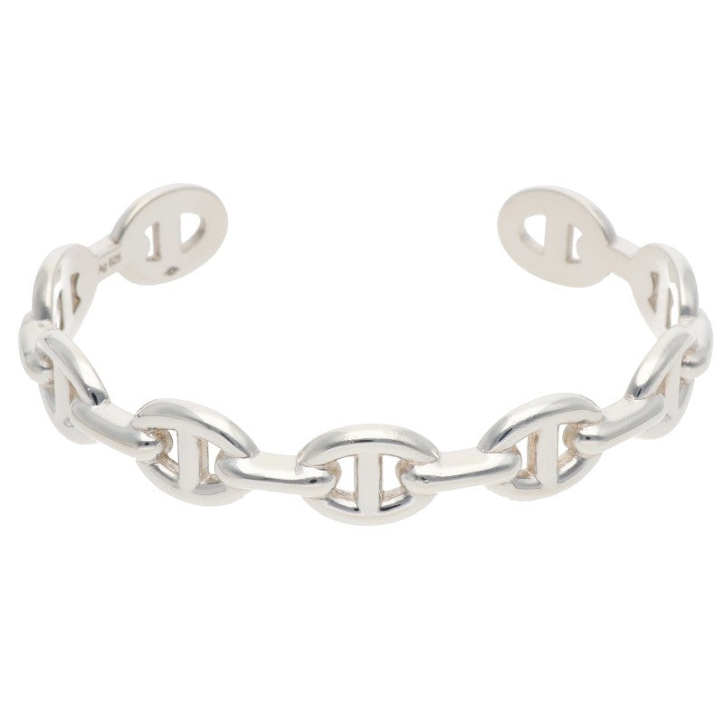 HERMES Chaine d'Ancre MM Enchainee Silver Size ONE SIZE