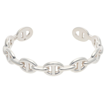 HERMES Chaine d'Ancre MM Enchainee Silver Size ONE SIZE