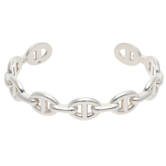 HERMES Chaine d'Ancre MM Enchainee Silver Size ONE SIZE