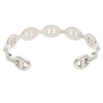 HERMES Chaine d'Ancre MM Enchainee Silver Size ONE SIZE