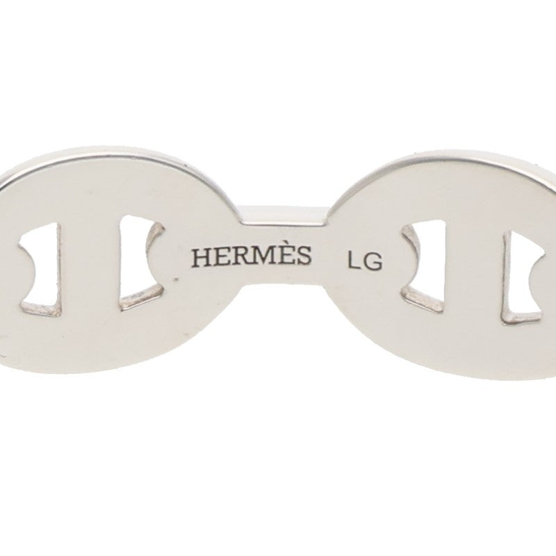 HERMES Chaine d'Ancre MM Enchainee Silver Size ONE SIZE
