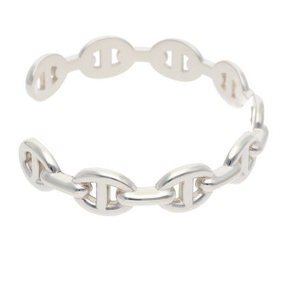 HERMES Chaine d'Ancre MM Enchainee Silver Size ONE SIZE