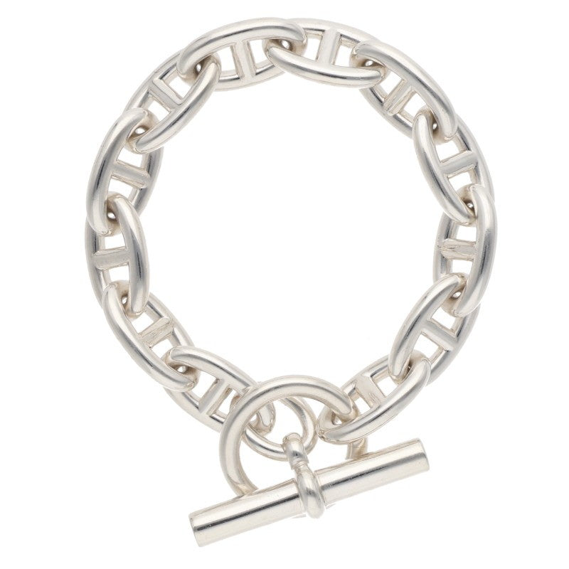 HERMES Chaine d'Ancre GM Silver Bracelet Size ONE SIZE