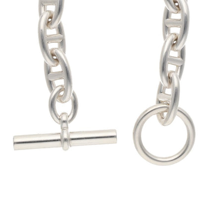 HERMES Chaine d'Ancre GM Silver Bracelet Size ONE SIZE