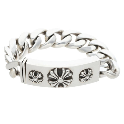 Chrome Hearts ID 3CHX Silver Bracelet Size ONE SIZE