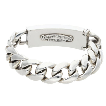 Chrome Hearts ID 3CHX Silver Bracelet Size ONE SIZE