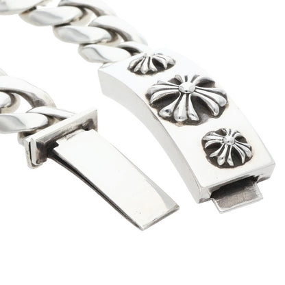 Chrome Hearts ID 3CHX Silver Bracelet Size ONE SIZE