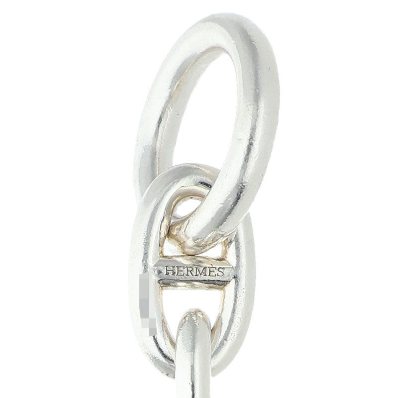 HERMES Chaine d'Ancre TGM Silver Bracelet 925 Size ONE SIZE