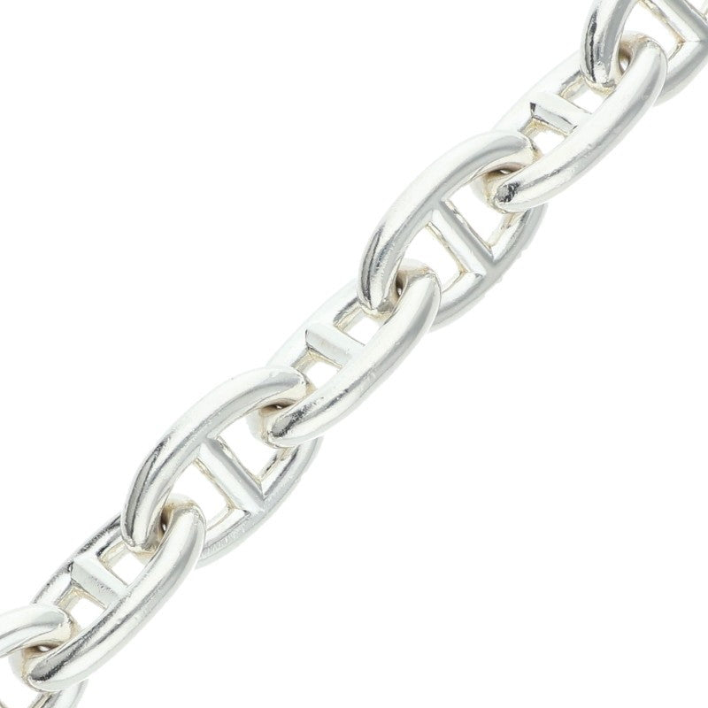 HERMES Chaine d'Ancre TGM Silver Bracelet 925 Size ONE SIZE