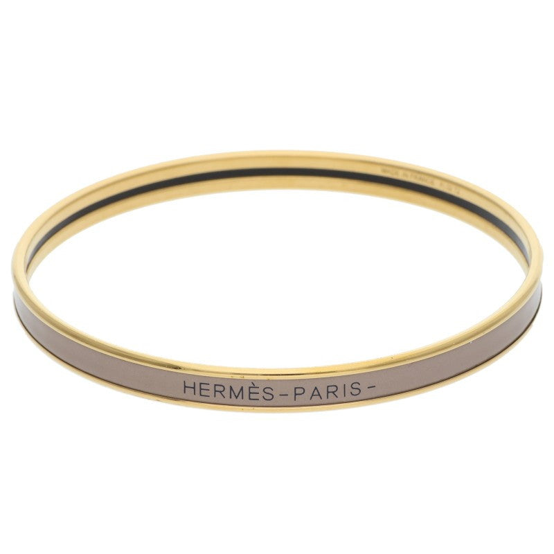 HERMES Enamel PM Belt Beige Size ONE SIZE