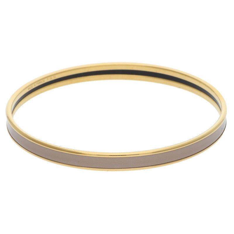 HERMES Enamel PM Belt Beige Size ONE SIZE