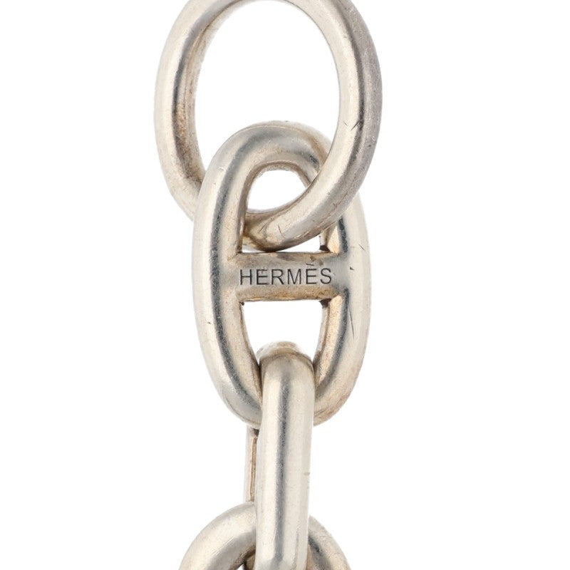HERMES Alea GM Ag925 Silver Bracelet Size ONE SIZE
