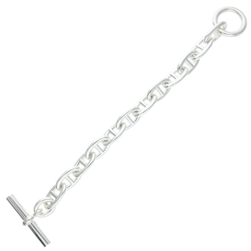 HERMES Chaine d'Ancre TGM Silver Bracelet Size ONE SIZE